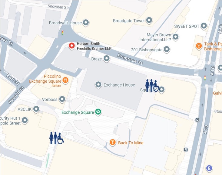 London accessibility map