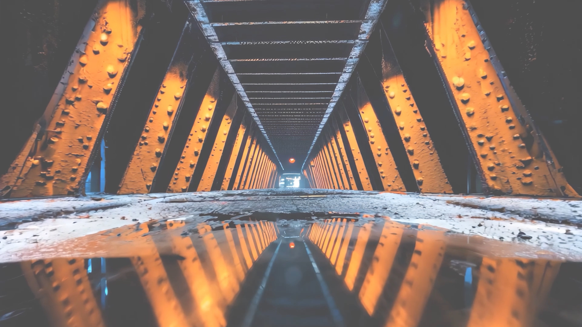 low angle photo of the inside of an underground construction tunnel